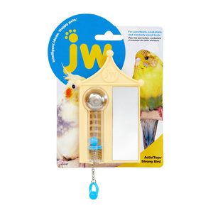 JW Pet Company Juguete de Plástico Interactivo para Aves Strong Bird