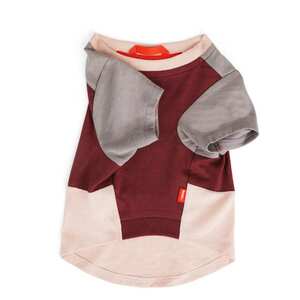 Reddy Playera Colorblock Rosa para Perro, XXX-Grande