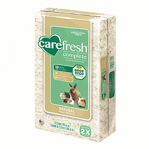 Carefresh Sustrato de Papel Color Blanco para Pequeñas Mascotas, 23 L